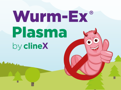 Obal výrobku Wurm-Ex Plasma pro děti - krabička a PE sáček